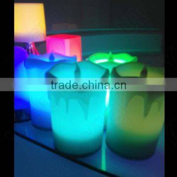 New style colourful RGB candles for event party