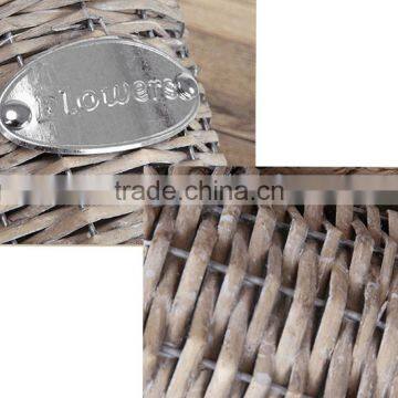 2017 Fashionable Wholesale Cheap Pure Handmade Custom Wicker Flower Basket photo-6