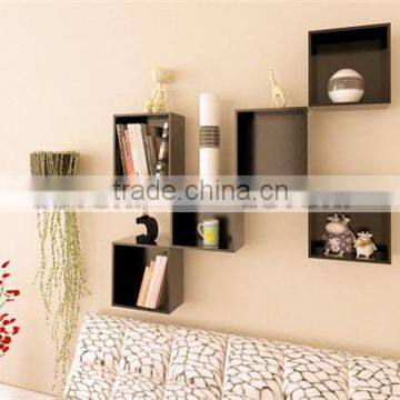 modern style decorative cube shelf wood bracelet display stand