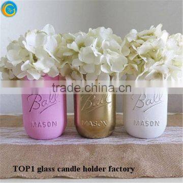 Purple Mason Jars Can as for Vase photo-5