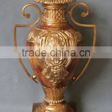 MV-5300-01 Antique Gold Vase With Ears in Different Sizes photo-2
