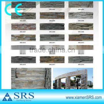 Natural slate decorative stone wall panels