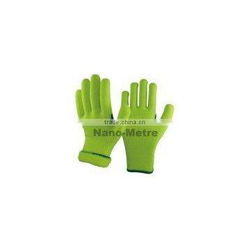 NMSAFETY Hi-Viz yellow reinforce glove