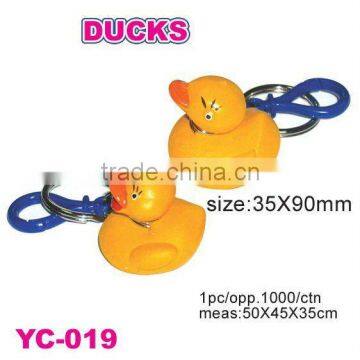 novelty Ducks keychain toys and promotional keychain toys