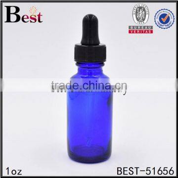 fancy blue 30ml glass dropper bottles wholesale