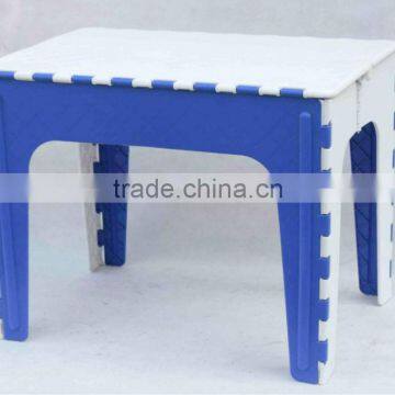 fashion Plastic outdoor step folding table