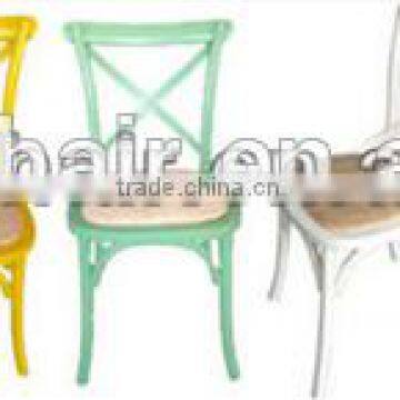 Solid Mahogany Wood Cross Chair/Dining Chair on Discount photo-3