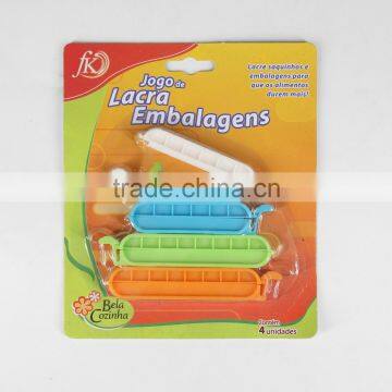 Small Plastic Circular Clamps Food Bag Sealing Clamp photo-2