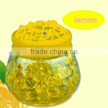 2015 Colorful GEL Beads Air Freshener with lemon scents