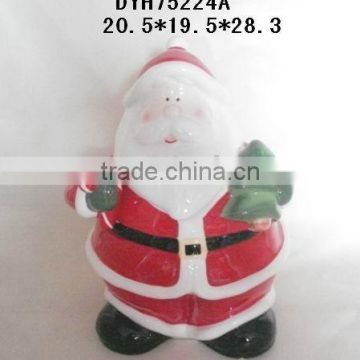 christmas ceramic Santa clans