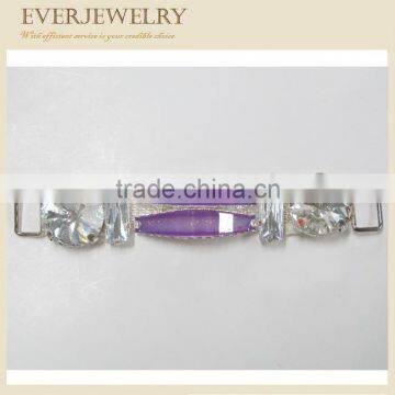 2017 fashion decorative rhinestone ladies shoe buckle