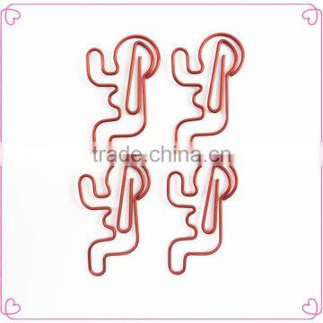 Office Stationery Human Shaped Paper Clip Metal Wire Clip Gifts photo-2