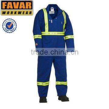 men's FR 100%cotton boiler suit overall 260gsm