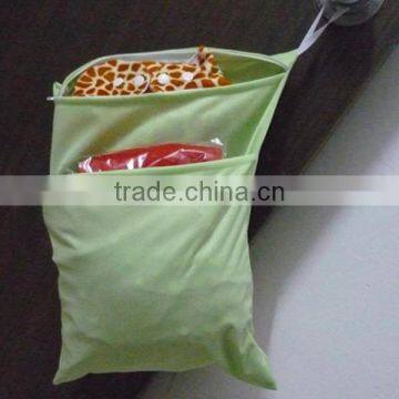 Washable Reusable Waterproof Cloth Diaper Wetbag, Zip-closure Wet Dry Bag,AI2 All in One Size Diaper Wetbag photo-6