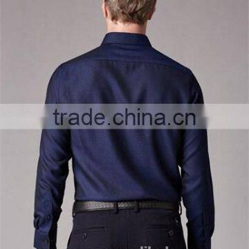 New Design Small Checked Blends Cotton Men Shirt BSL0068 photo-2