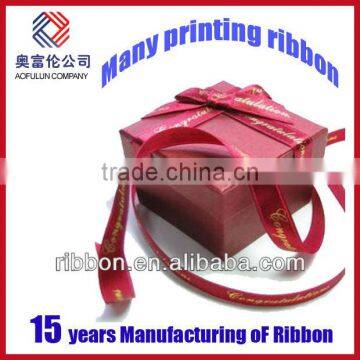 many printing satin ribbon