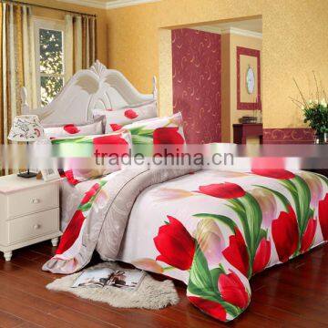 Polyester Brushed Bed Sheets Fabric photo-2