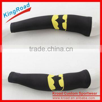 2016 Hot Wholesale New Design Color Printing Elastic UV Protection Sports Cycling Arm Sleeve photo-2