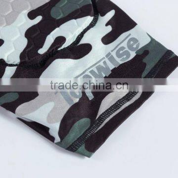 Padded Compression Protective Sport Short Sleeve Compression T Shirt and Shorts photo-4