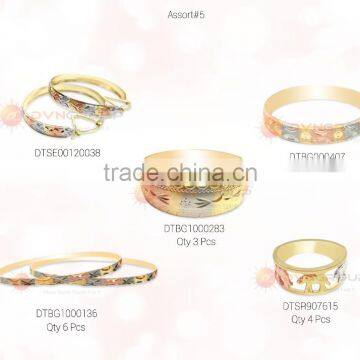 Some Very Exclusive Combo Three Tone Plated Jewelry of 89 Pieces For USD $ 150 With FREE SHIPPING photo-5