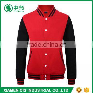 Top Fashion Custom Made Slim Fit Korean Style Royal Blue Mens School Varsity Jacket photo-3