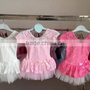 baby girls lace dance dress fancy tutu dress for cute baby girls