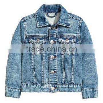 New Fashion Design Boys Blue Jean Jackets Stylish Kids Denim Coats photo-4