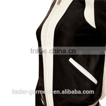 Cotton & Polyester Blend Sweatshirt Zipper Up Chimney Collar Sweatshirt Without Hood photo-3