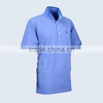 KINGWO Mens New Cheap Short Sleeve Cotton Pique Polo Shirt Design 2017 photo-2