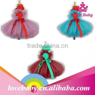 Handmade crochet babywear children ball dress LBE4092223