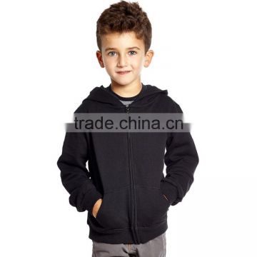 Bulk Children Jacket 60% Cotton 40% Polyester Design Your Own Fleece Zip Hoodie photo-3