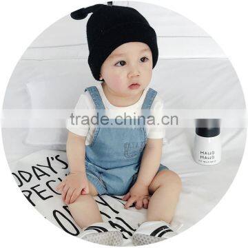 S17057A Summer Cotton Baby Kids Overalls Casual Boys Shorts photo-2