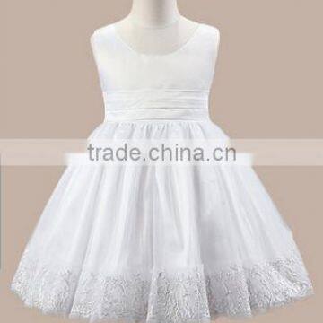 Latest Design High Quality Lace Party Wear Dress Round Neck Party Dress Walson