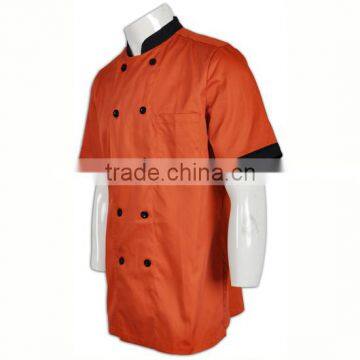 On-Time Shipment Red Color Chef Kitchen Uniform photo-2