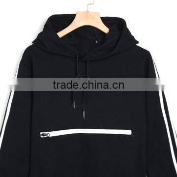 Cotton Reflective Men Sweatshirts Different Size for Choice & More Thicker and More Wool & Loose Printed Letter Black 67727 photo-4