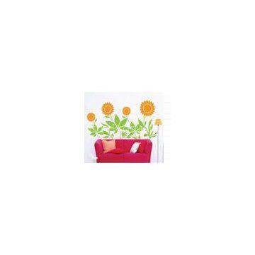 PVC Sunflower Wall Flower Stickers C061 Home Decoration