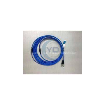 Armored fiber optic patch cord