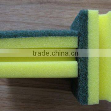 grooved sponge scourer