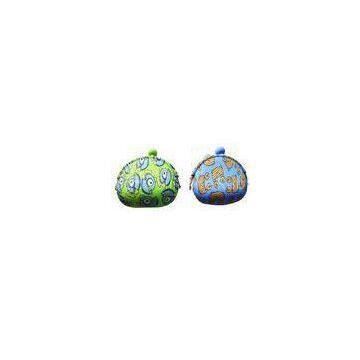 Special design water transfer printed fashion coin bag silicone 95 * 92 * 45 mm