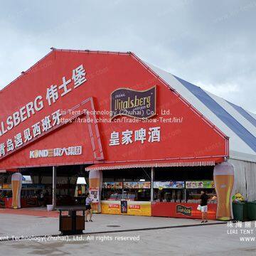 Big Colorful Polygon Tent with Printing for Concert and Festival