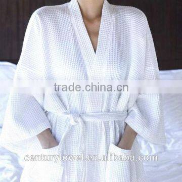 Simple and Soft cheap silk waffle weave robe