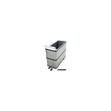 stainless steel trolley
