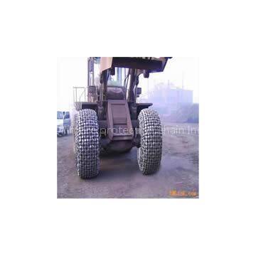 wheel loader tyre chains