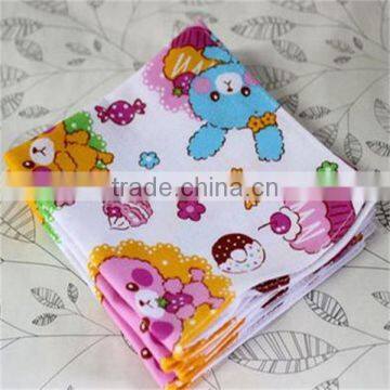 100%cotton children animal wholesale print handkerchief