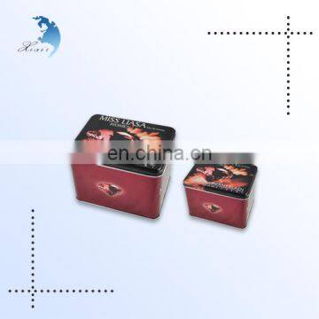 2014 New Fashion Popular Glossy Printed Small Gift Tin Box Metal Trinket Box