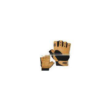 Fitness Weightlifting Gym Gloves/ Leather Gym Gloves