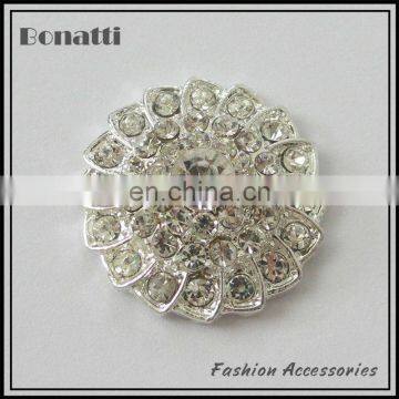 fashion costume bridal crystal brooch