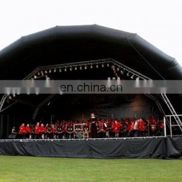 2015 Hot sale inflatable stage, inflatable stage cover, for concert or events