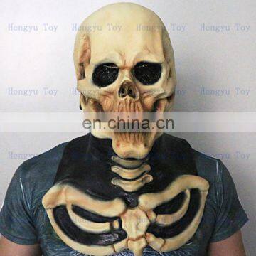 Top New 2015 High Quality Crossdressing Costume Rubber/ Latex Skull Mask photo-4