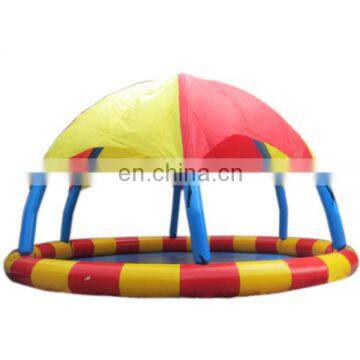 HI high quality large inflatable float pool with tent